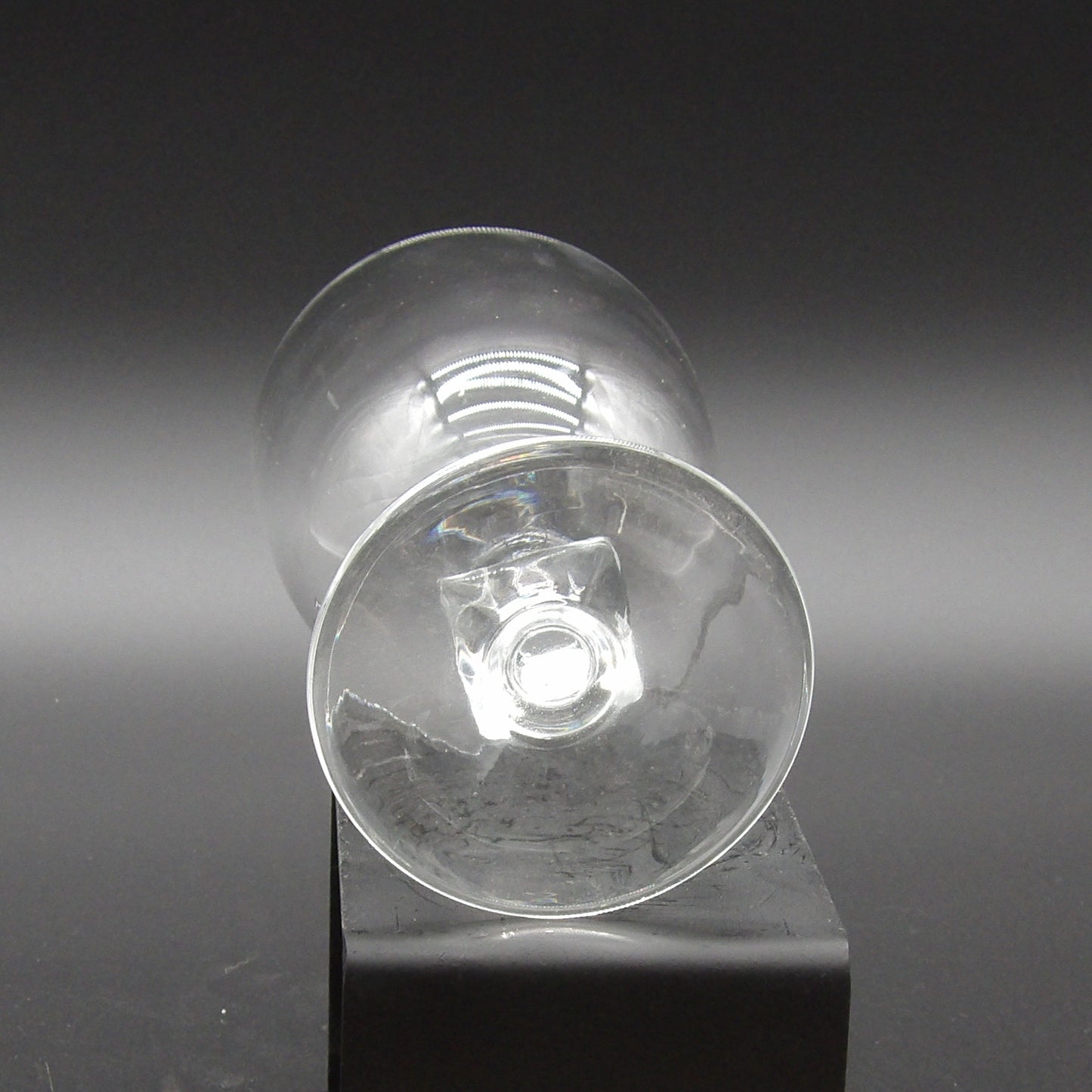 Vintage Crystal Bryce Aquarius Goblet