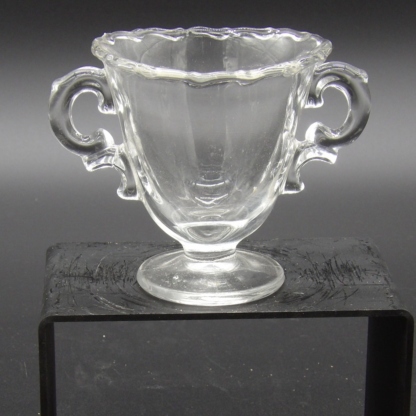 Vintage Fostoria Century Clear Sugar Bowl