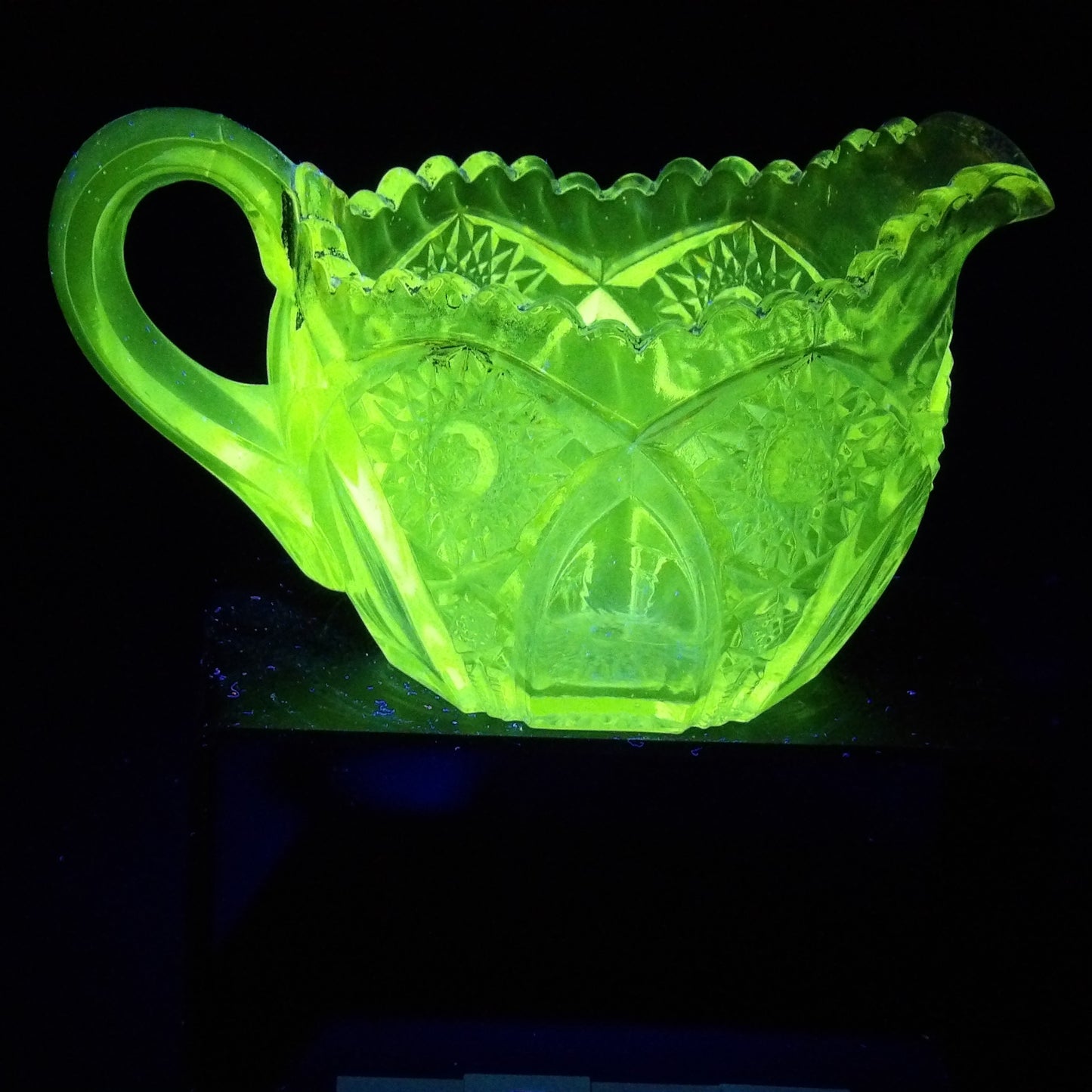 Vintage Glass Creamer