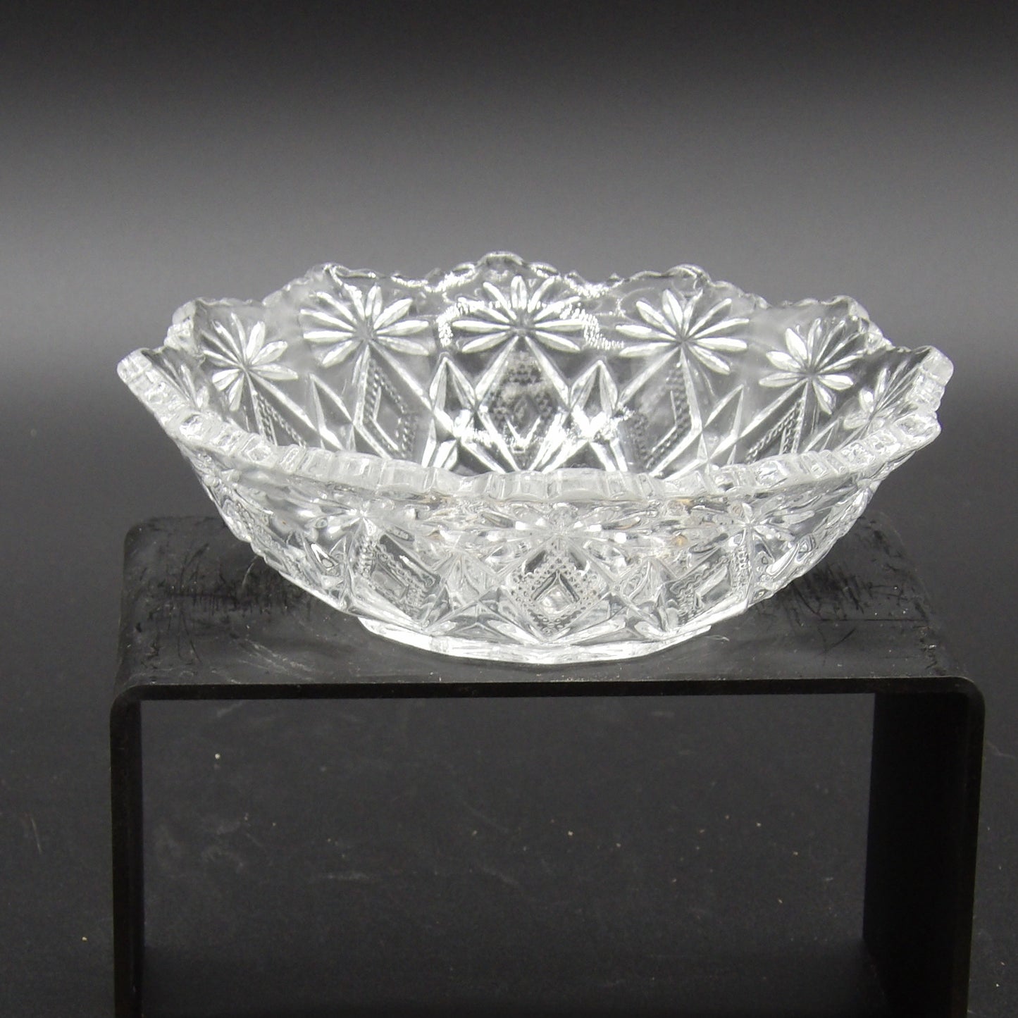 Vintage U.S. Glass Company Clear Bowl