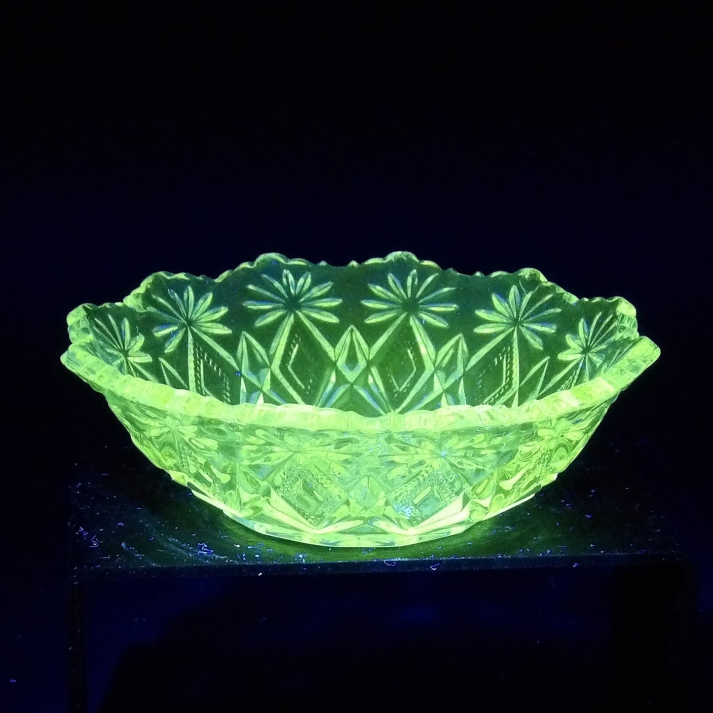 Vintage U.S. Glass Company Clear Bowl