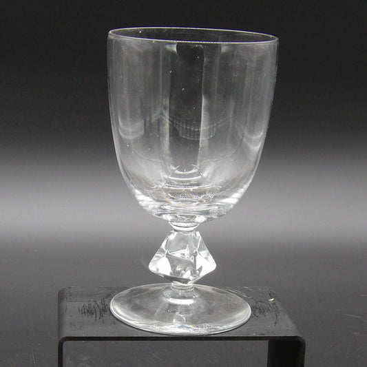 Vintage Crystal Bryce Aquarius Goblet