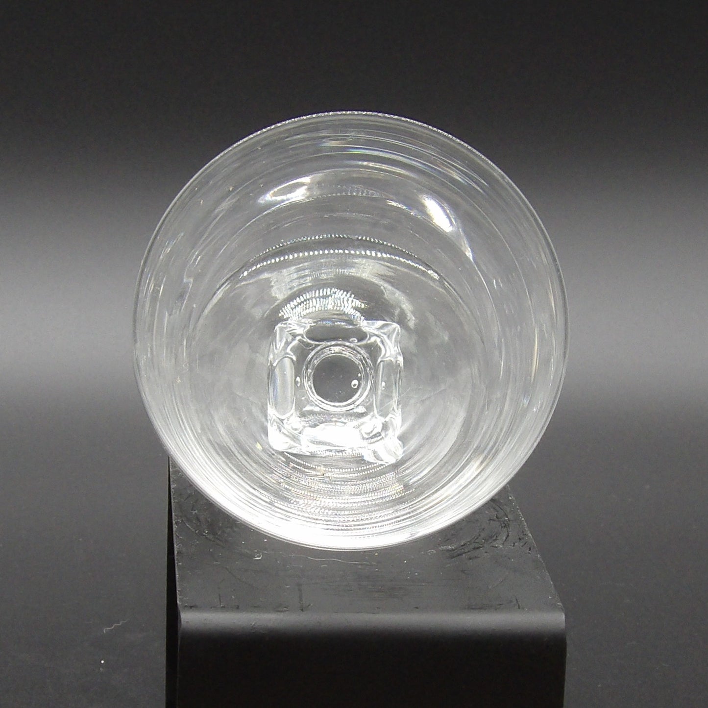 Vintage Crystal Bryce Aquarius Goblet