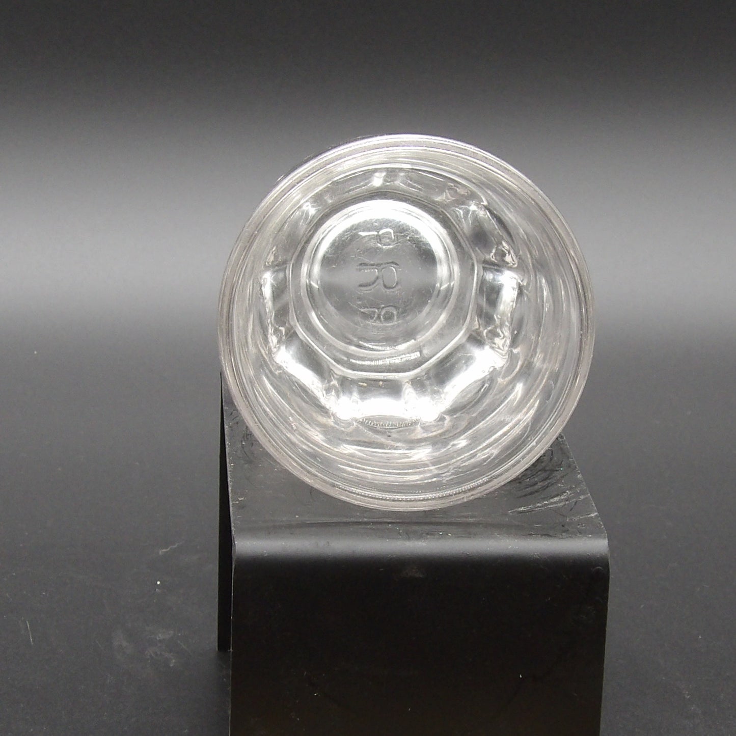 Vintage Thumbprint Whiskey Glass