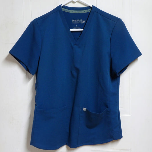 Fabletics Scrub Set - Size Small - Galaxy Blue