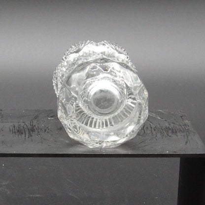 Round American Brilliant Toothpick Holder