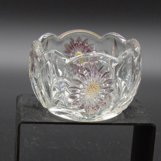 Vintage Glass Sugar Bowl